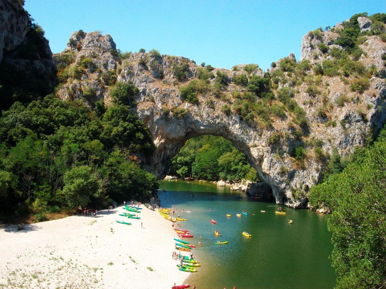 La Maison De Salavas Vallon-Pont-dʼArc Zewnętrze zdjęcie